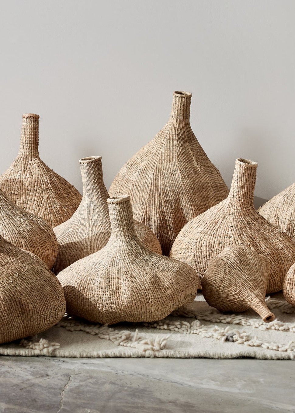 Long-Necked Ilala Garlic Gourd Basket-8