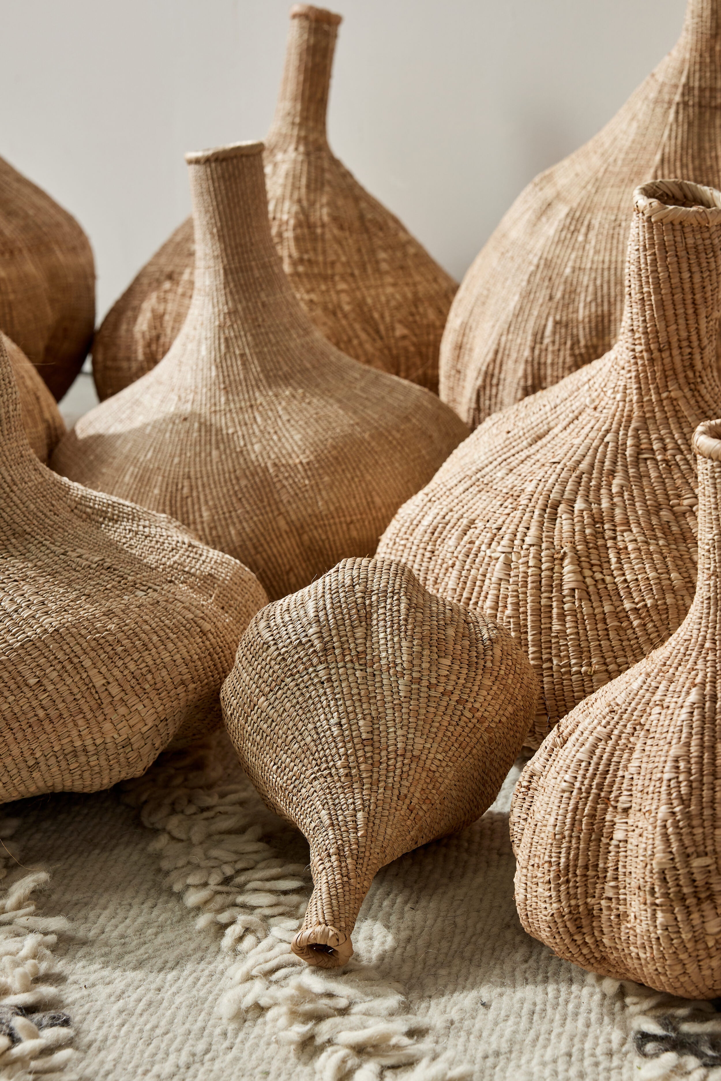 Long-Necked Ilala Garlic Gourd Basket-4