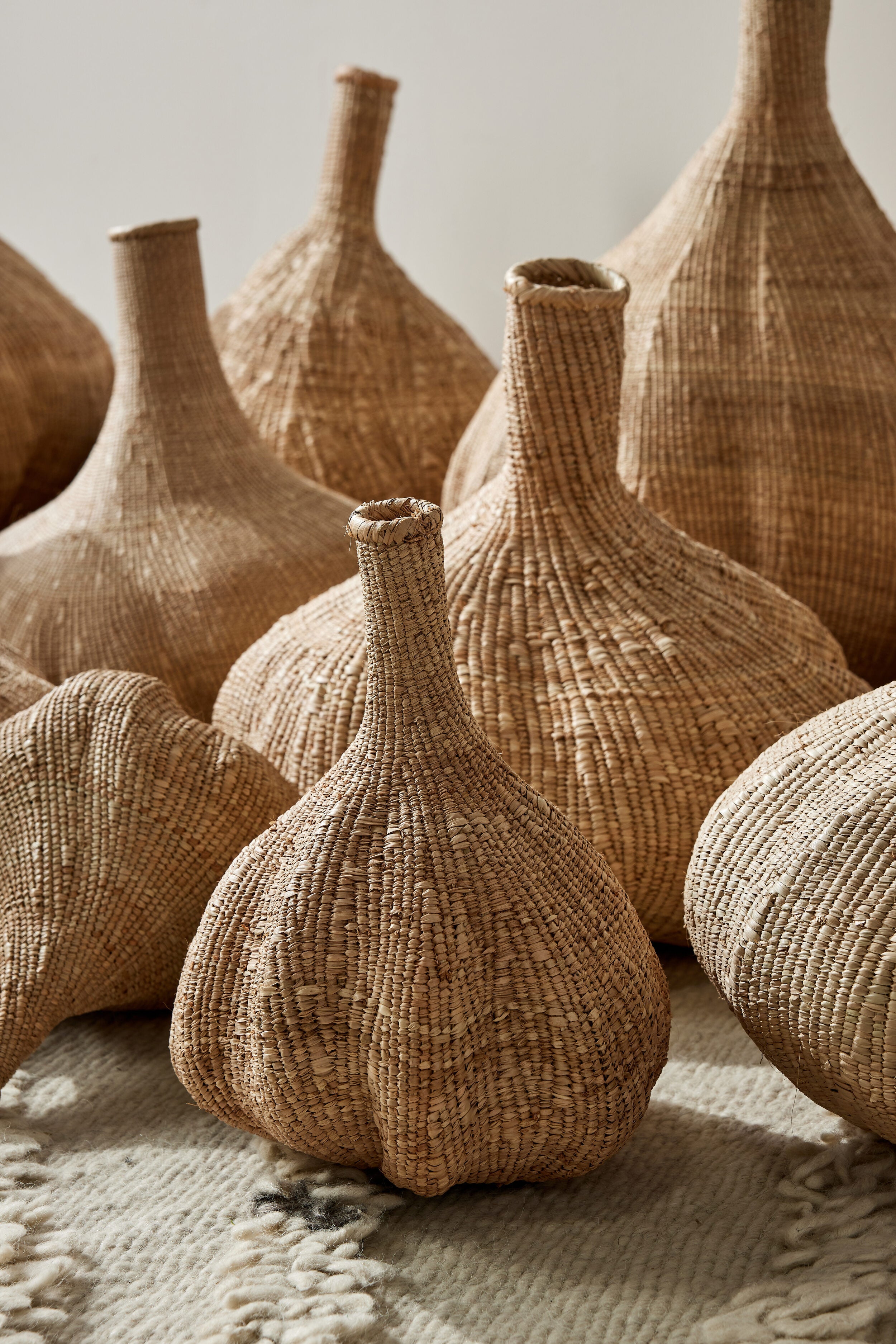 Long-Necked Ilala Garlic Gourd Basket-5