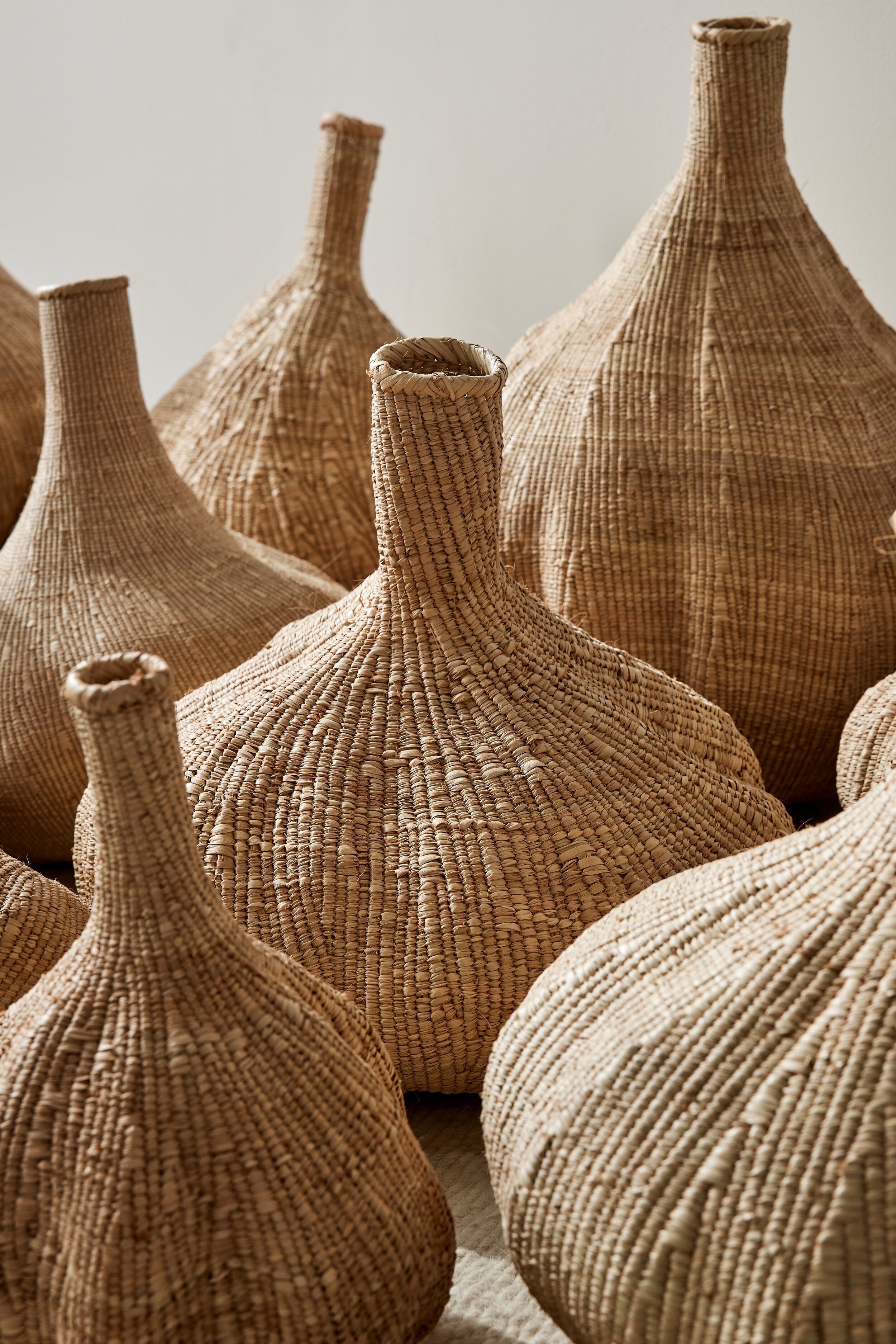Long-Necked Ilala Garlic Gourd Basket-6