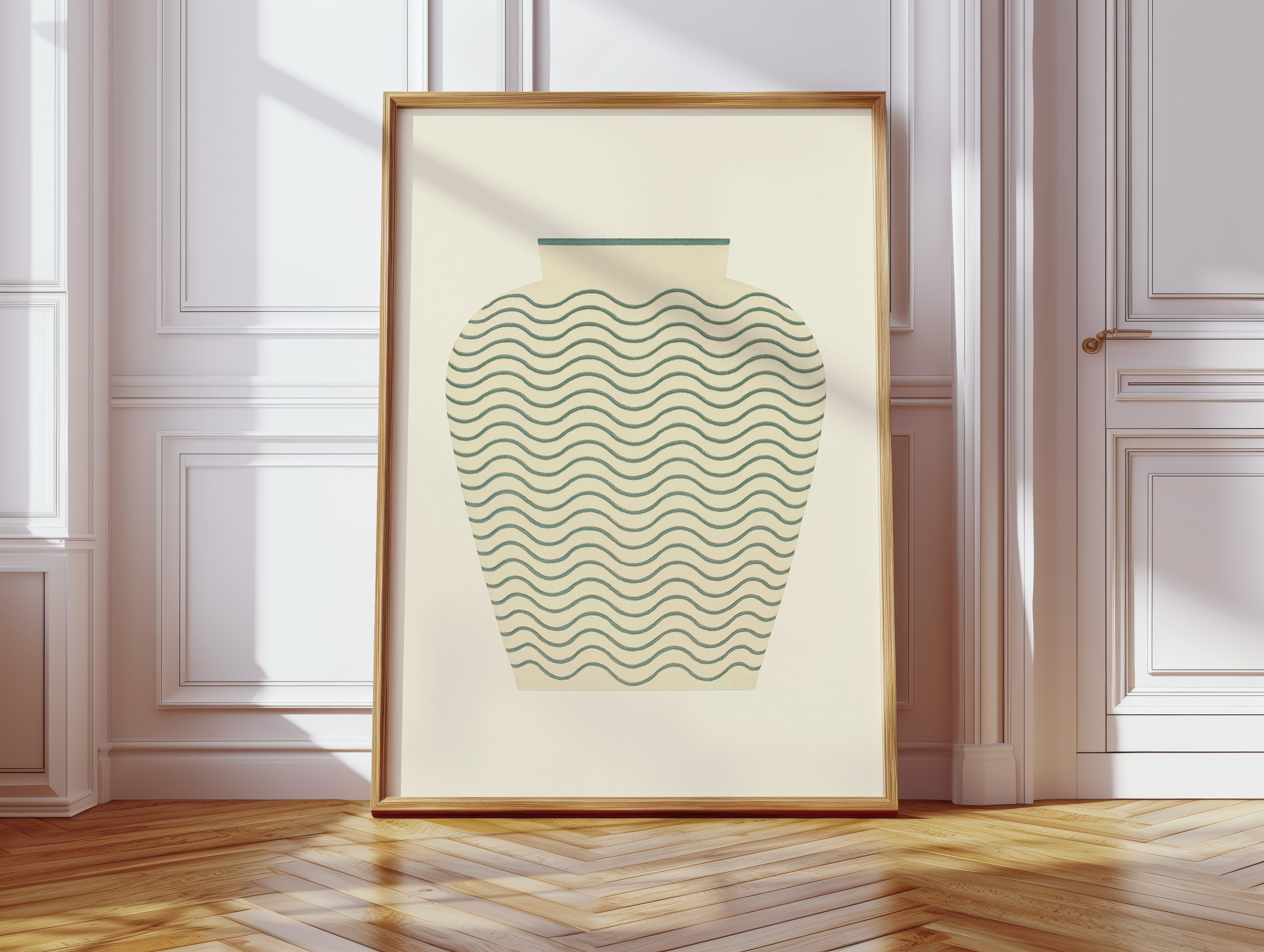 Waves on a Clay Vessel-9
