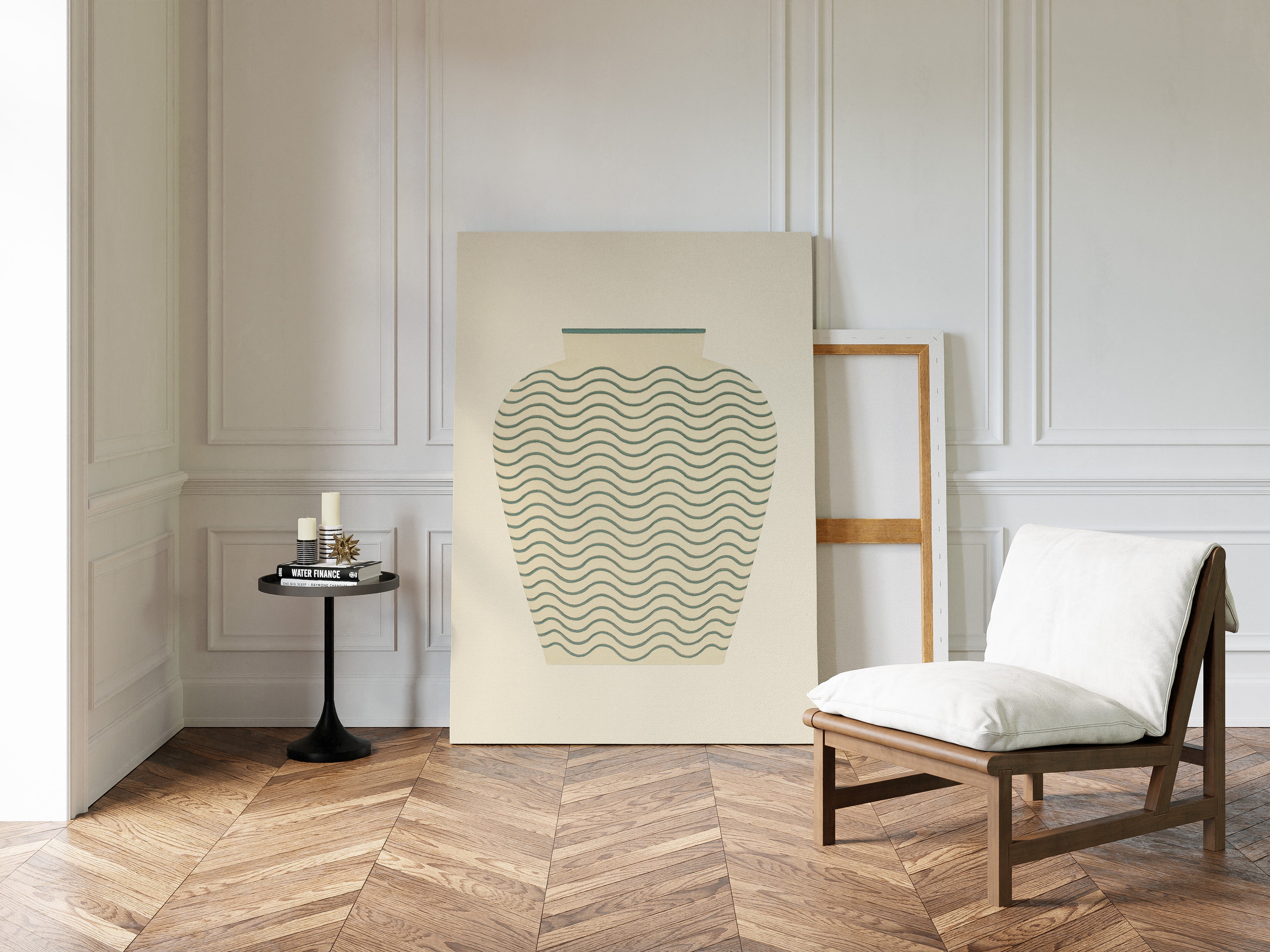 Waves on a Clay Vessel-13