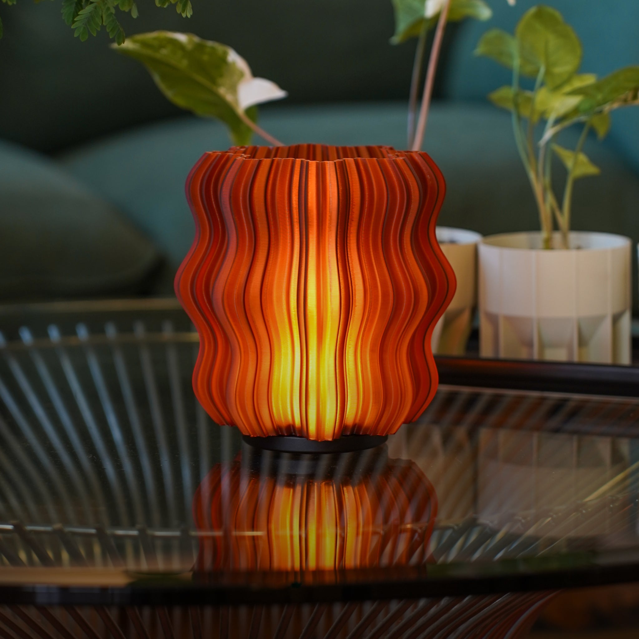 Cordless Mini Wavy Lamp-3