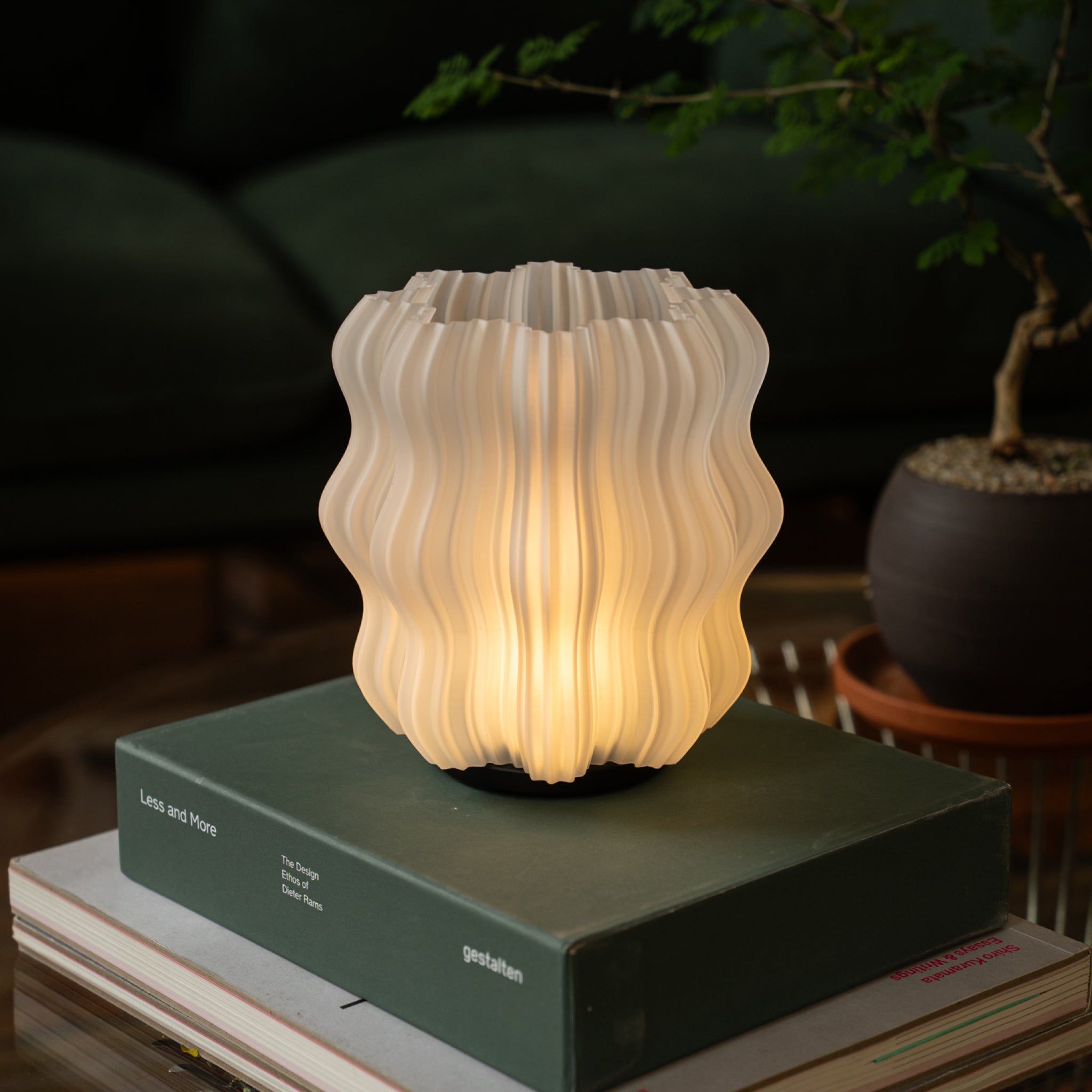 Cordless Mini Wavy Lamp-11