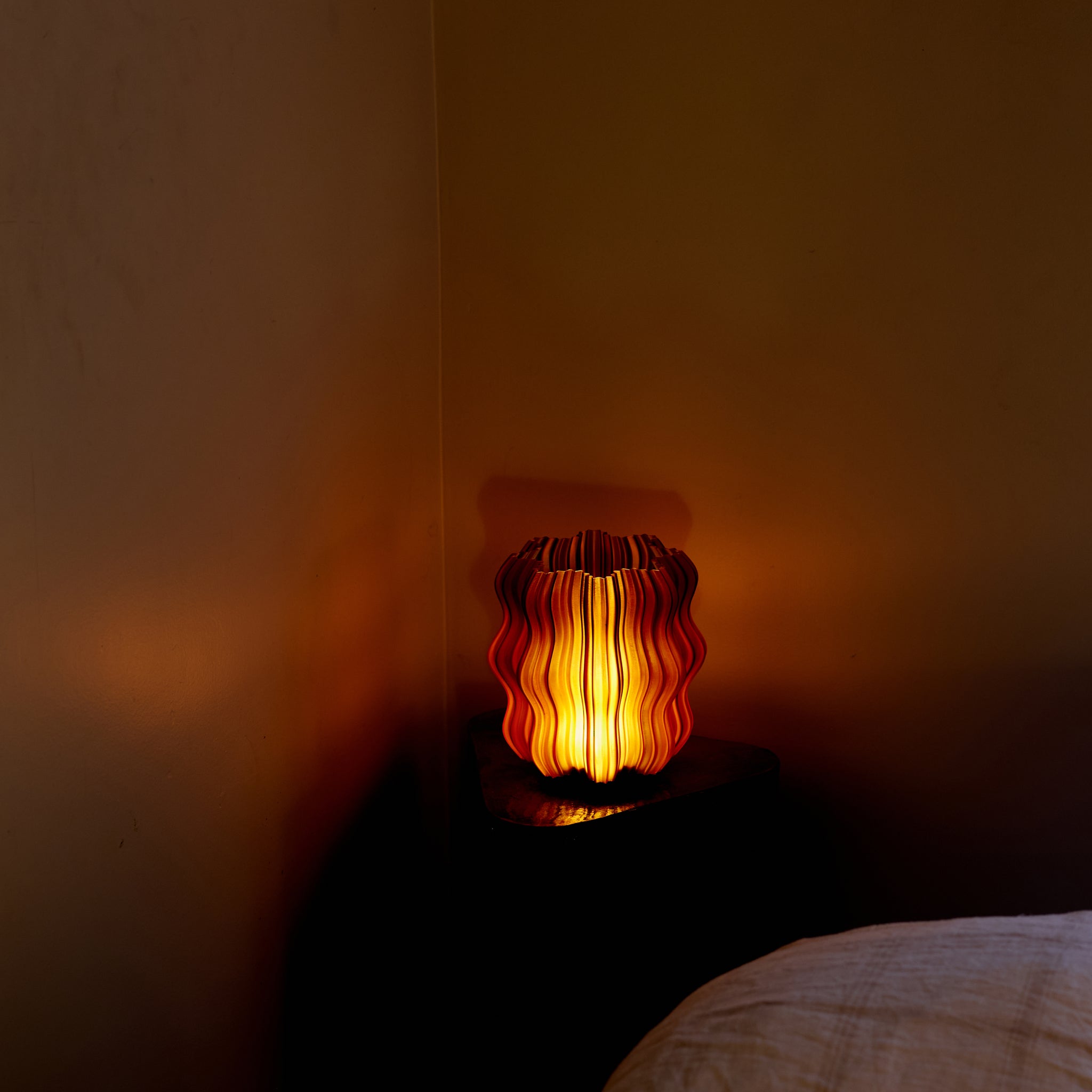 Cordless Mini Wavy Lamp-2