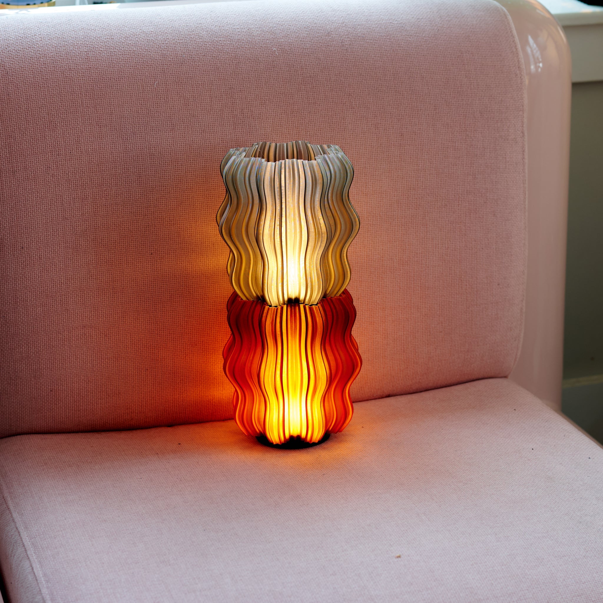 Cordless Mini Wavy Lamp-7