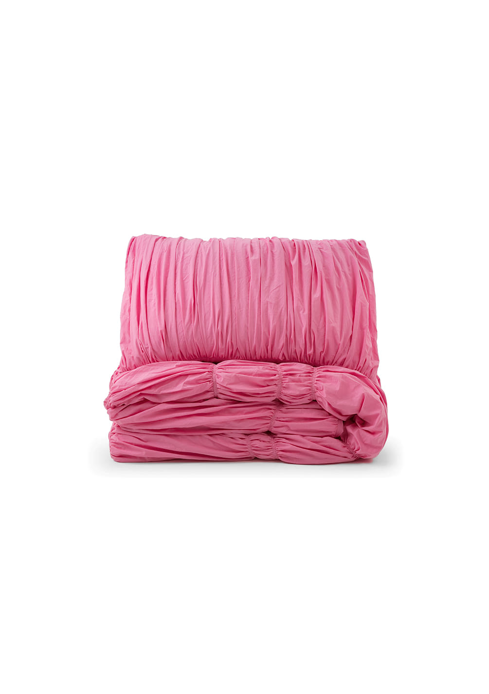 Lull Ruched Duvet Cover Set | Textured Cotton Bedding | Candy Seal-5