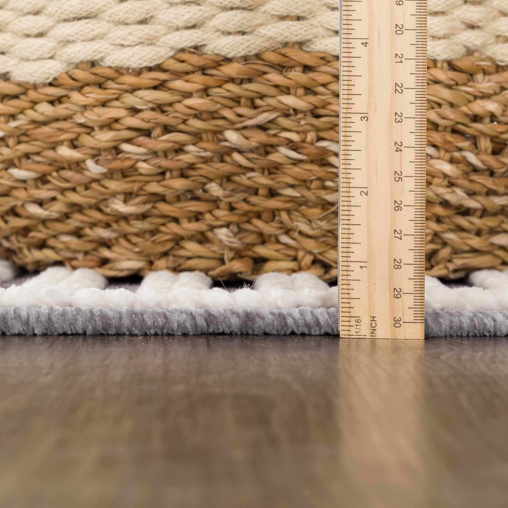 Deron Gray Rainbow Washable Rug-10