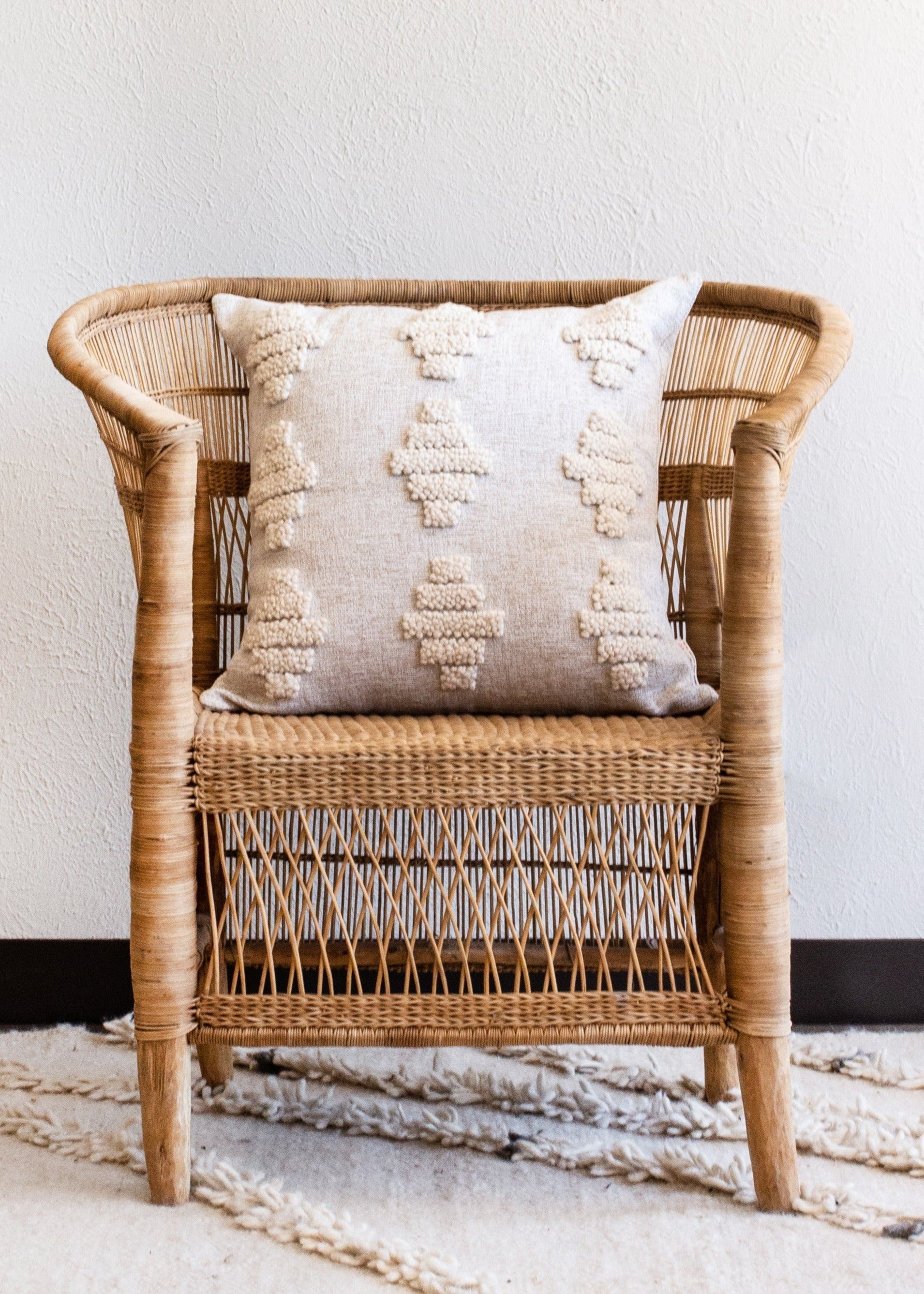 Isuvinu Cotton Square Throw Pillow-2