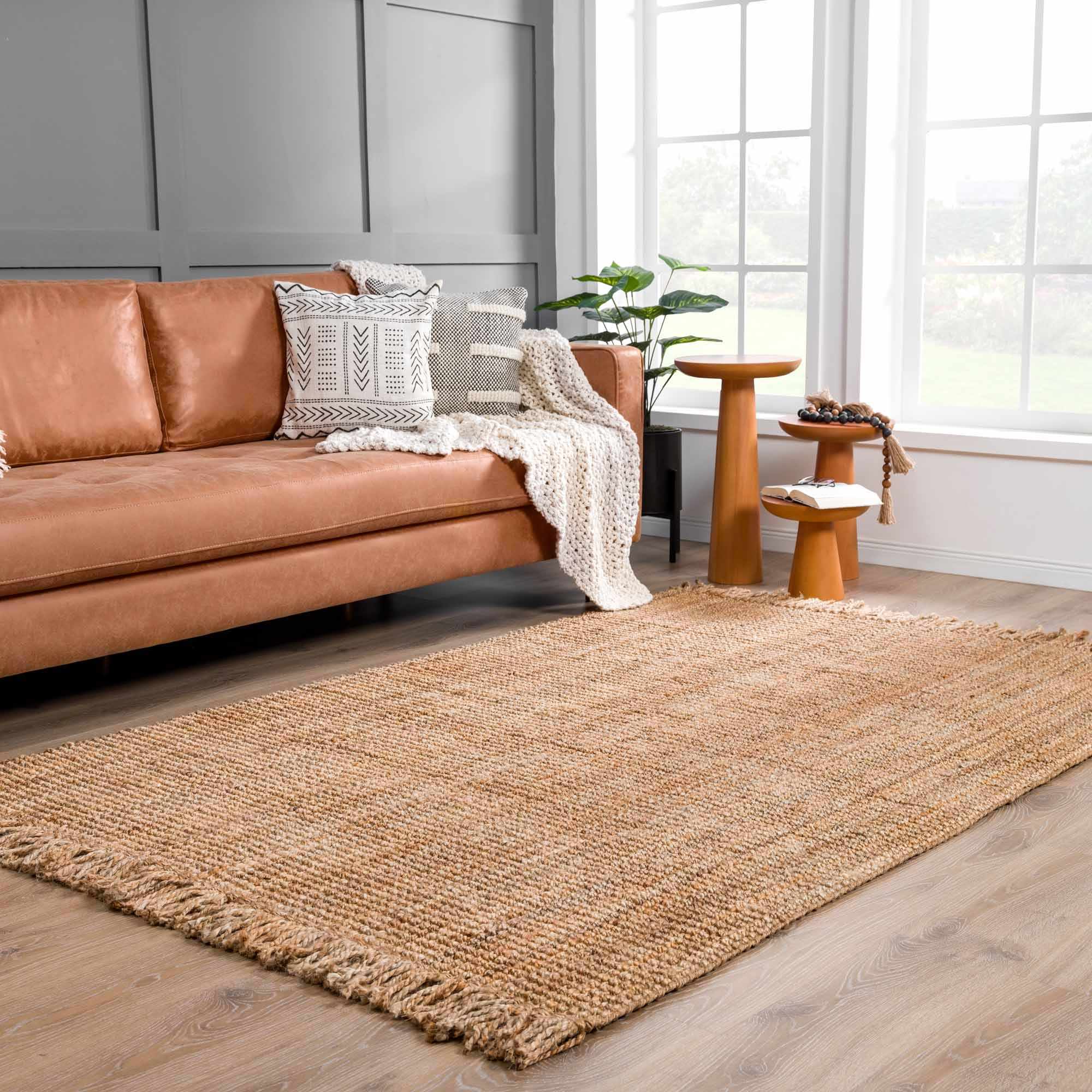 Senneterre Natural Jute Rug-14