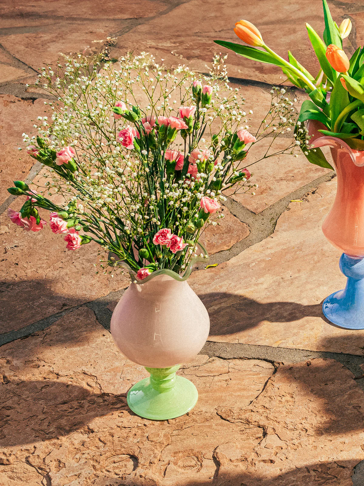 Sunrise Blush Vase-6