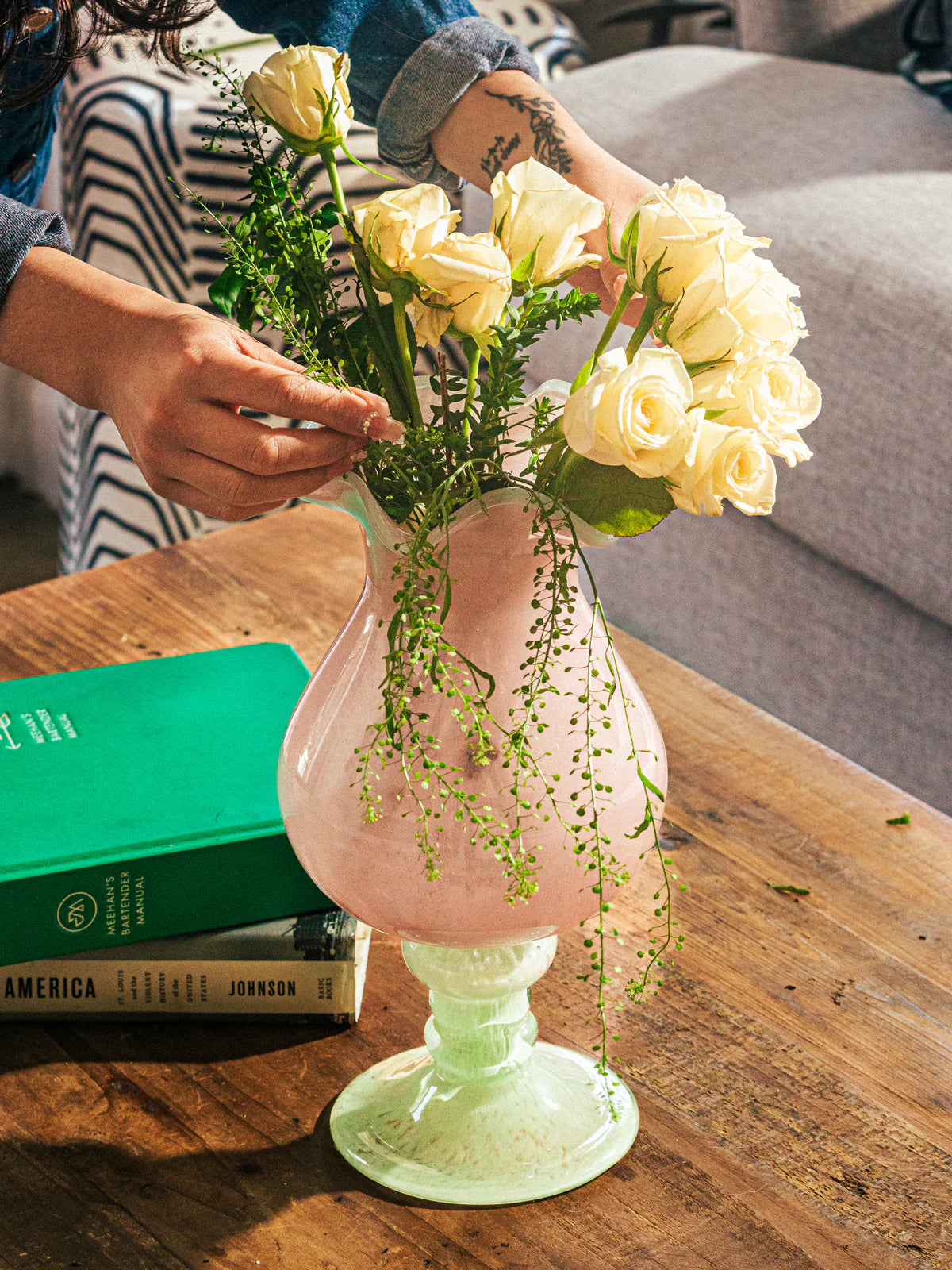 Sunrise Blush Vase-3