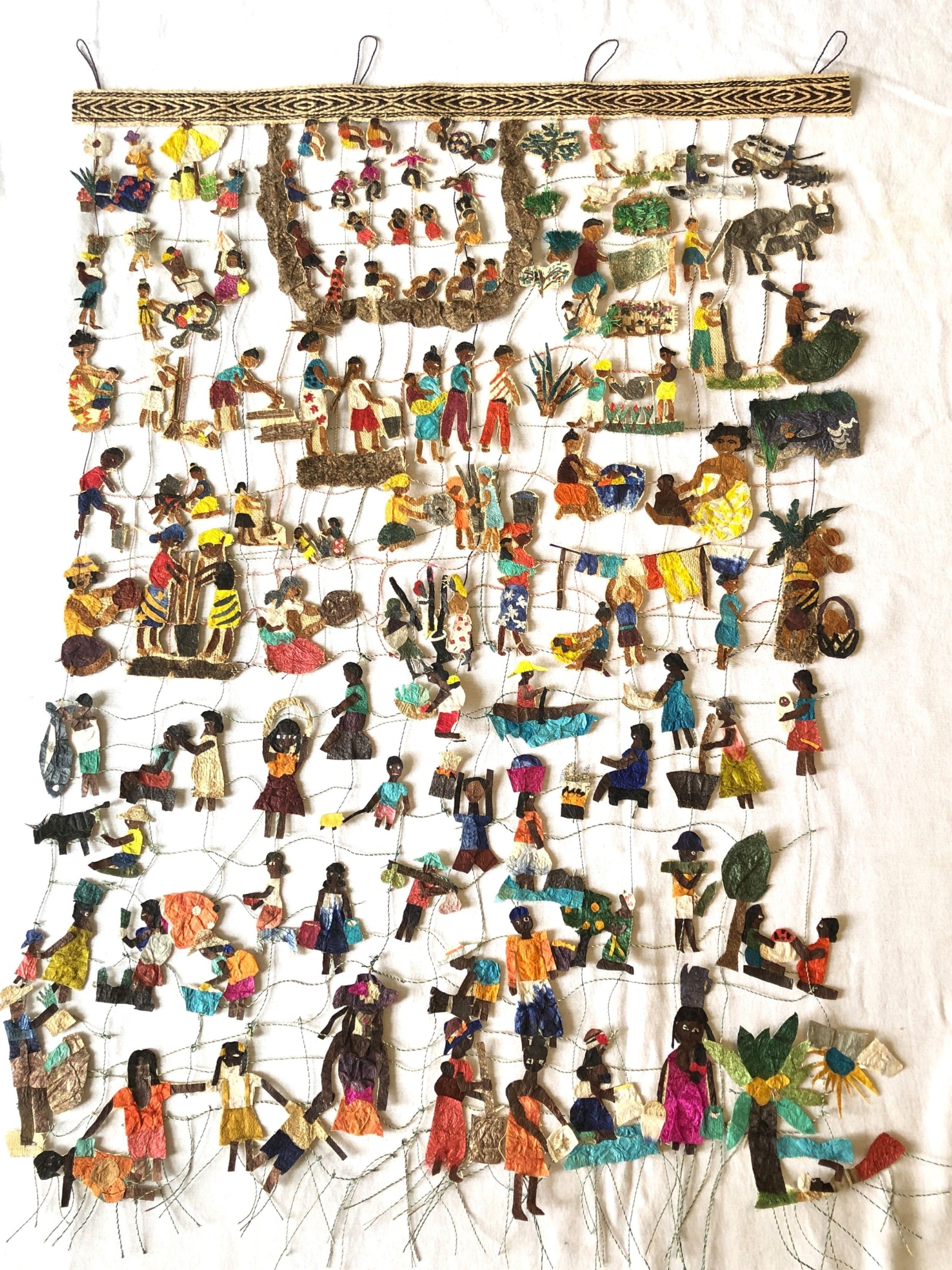 The Village Wall Hanging-5
