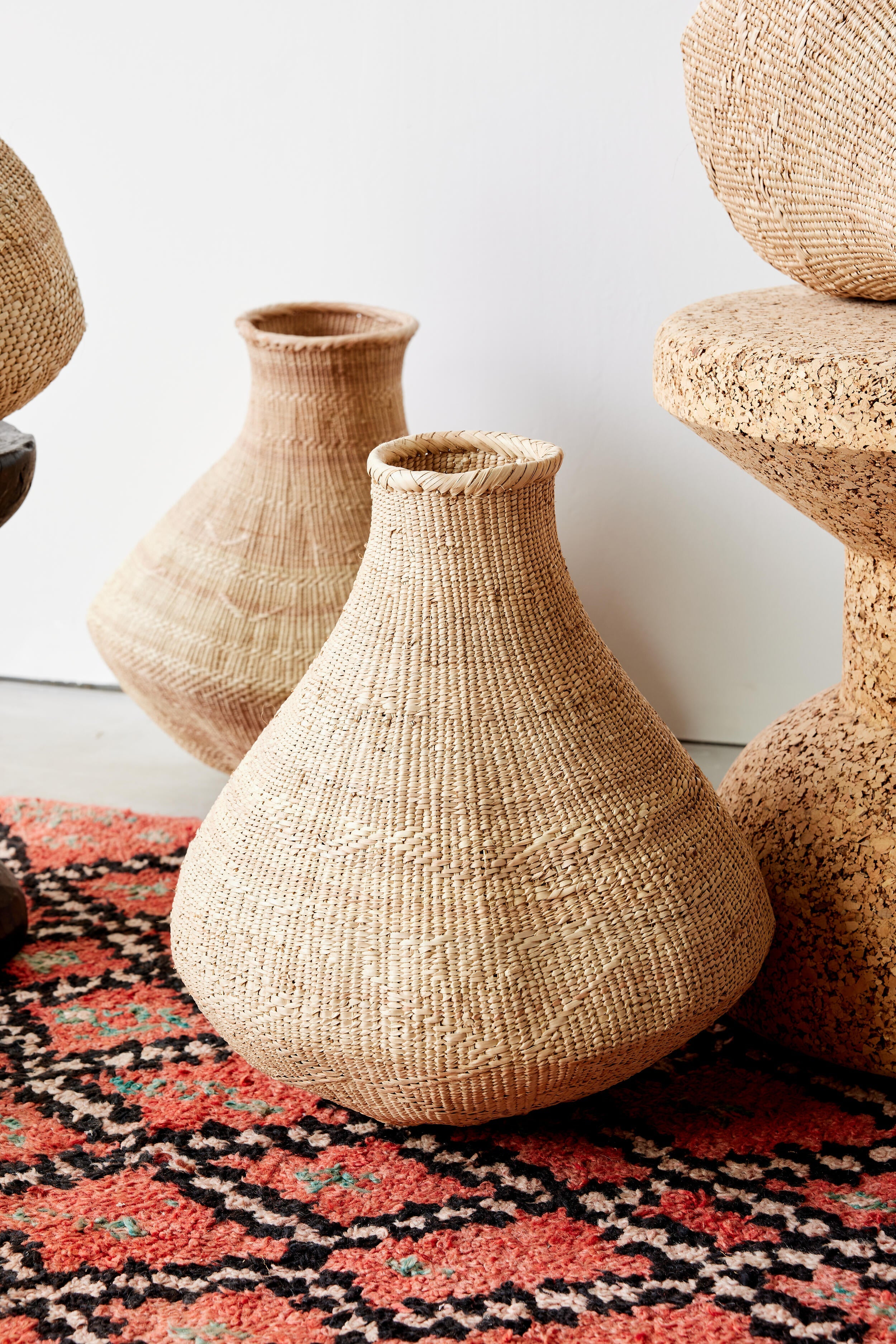 Binga Nongo Natural Woven Gourd Basket-6