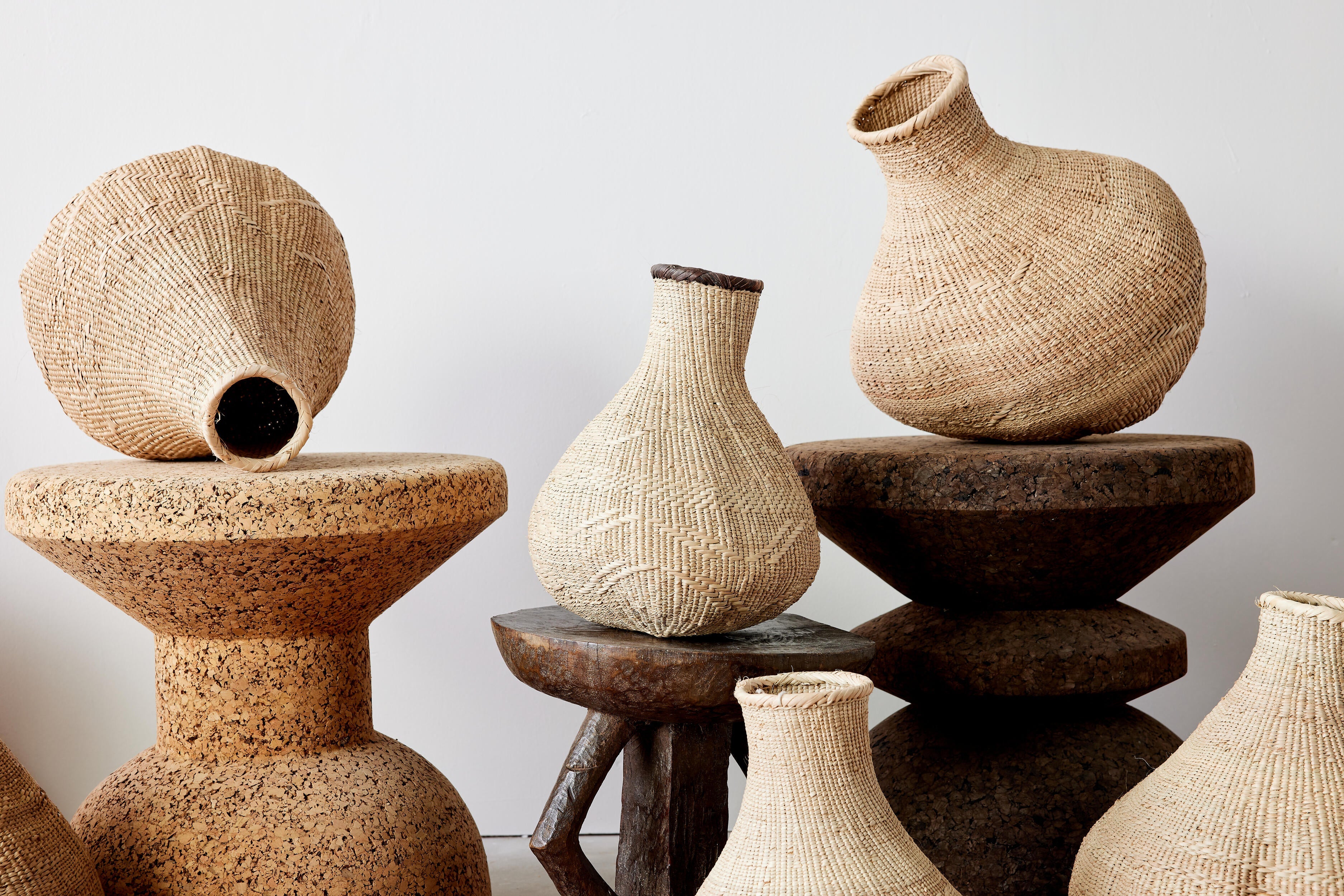 Binga Nongo Natural Woven Gourd Basket-5