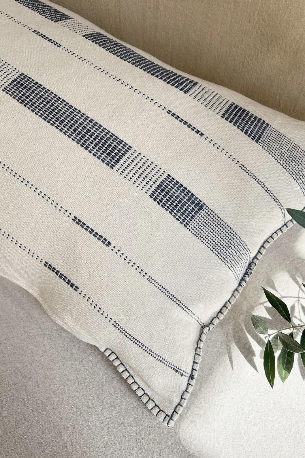 Fulcrum Ink Oversized Cotton Lumbar Pillow-2