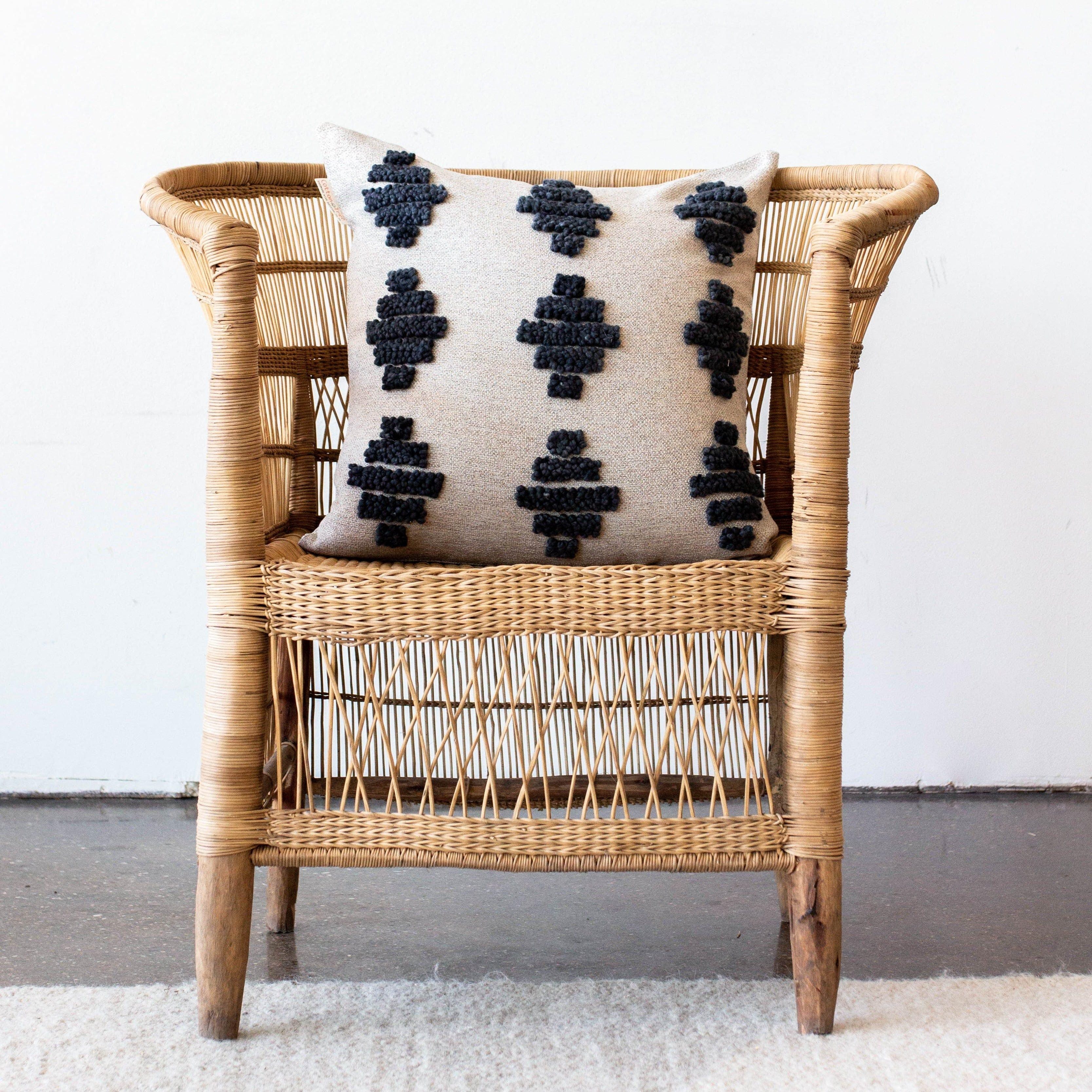 Isuvinu Cotton Square Throw Pillow-4
